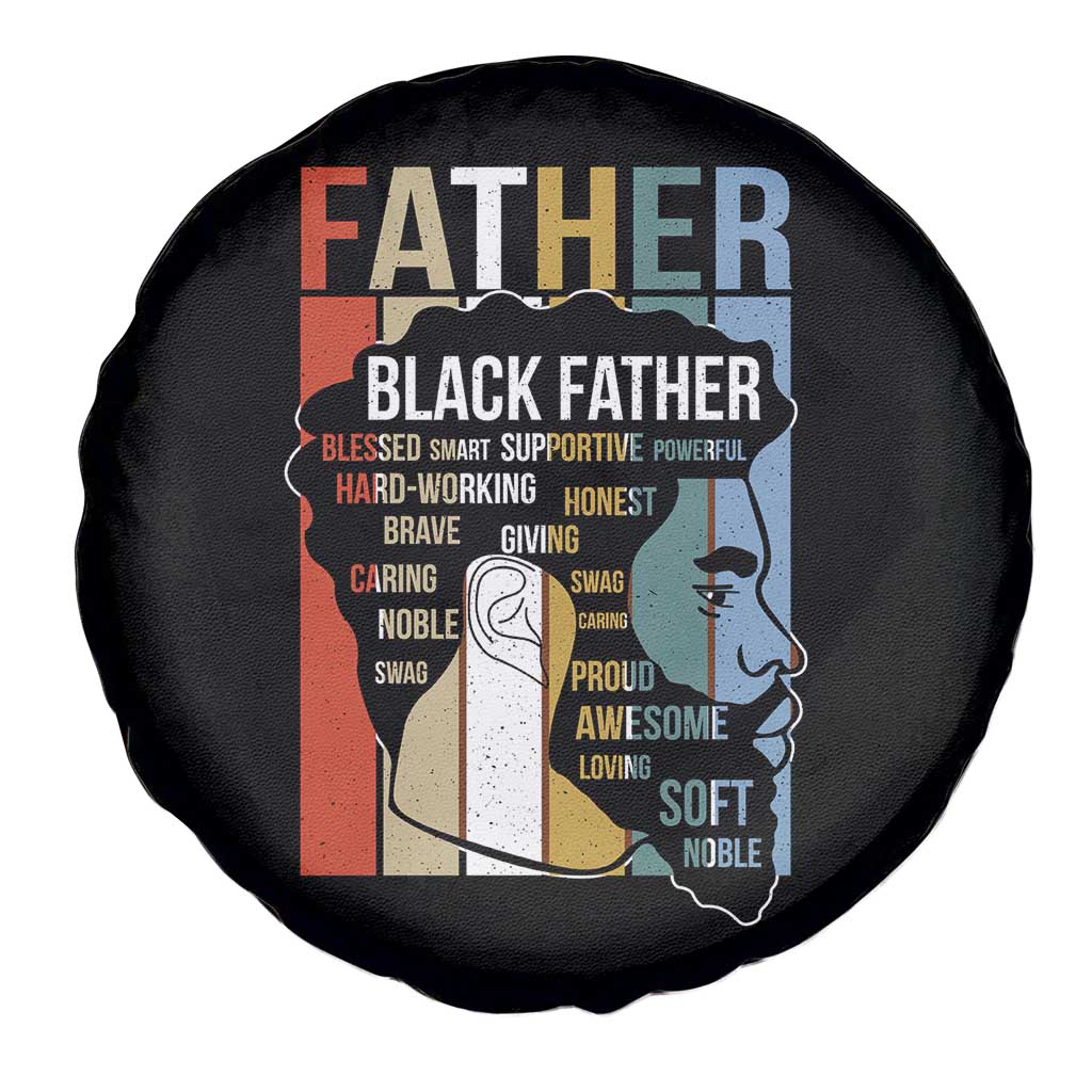 African American Black Father Spare Tire Cover Fathers Day Juneteenth TS11 Print Your Wear