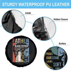 African American Black Father Spare Tire Cover Fathers Day Juneteenth TS11 Print Your Wear