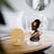 African American Geisha Kimono Blasian Japanese Sakura Glass Can TS11 Print Your Wear