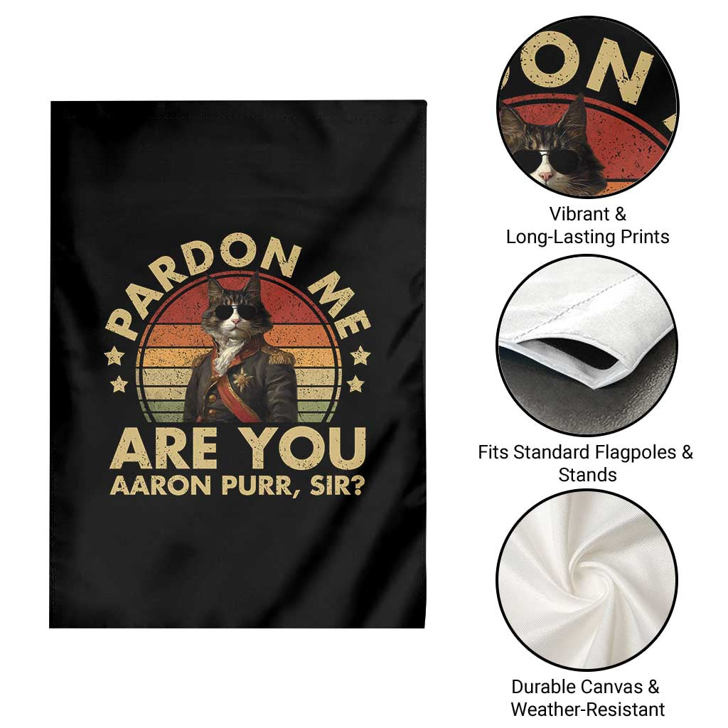 Alexander Hamilton Cat Garden Flag Funny Gifts For Fans Cat Lovers TS10 Print Your Wear
