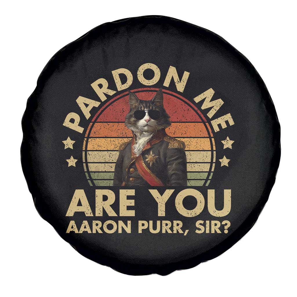 Alexander Hamilton Cat Spare Tire Cover Funny Gifts For Fans Cat Lovers TS10 Print Your Wear