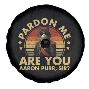Alexander Hamilton Cat Spare Tire Cover Funny Gifts For Fans Cat Lovers TS10 Print Your Wear