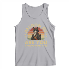 Alexander Hamilton Cat Tank Top Funny Gifts For Fans Cat Lovers TS10 Athletic Heather Print Your Wear