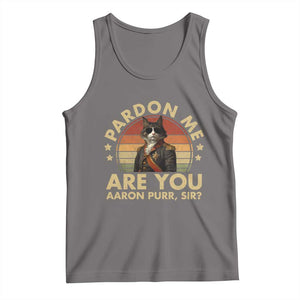 Alexander Hamilton Cat Tank Top Funny Gifts For Fans Cat Lovers TS10 Deep Heather Print Your Wear