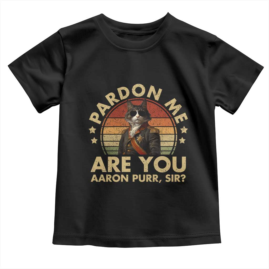 Alexander Hamilton Cat Toddler T Shirt Funny Gifts For Fans Cat Lovers TS10 Black Print Your Wear