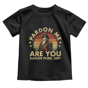 Alexander Hamilton Cat Toddler T Shirt Funny Gifts For Fans Cat Lovers TS10 Black Print Your Wear