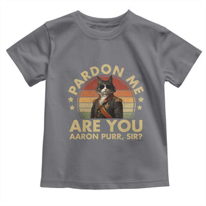 Alexander Hamilton Cat Toddler T Shirt Funny Gifts For Fans Cat Lovers TS10 Charcoal Print Your Wear
