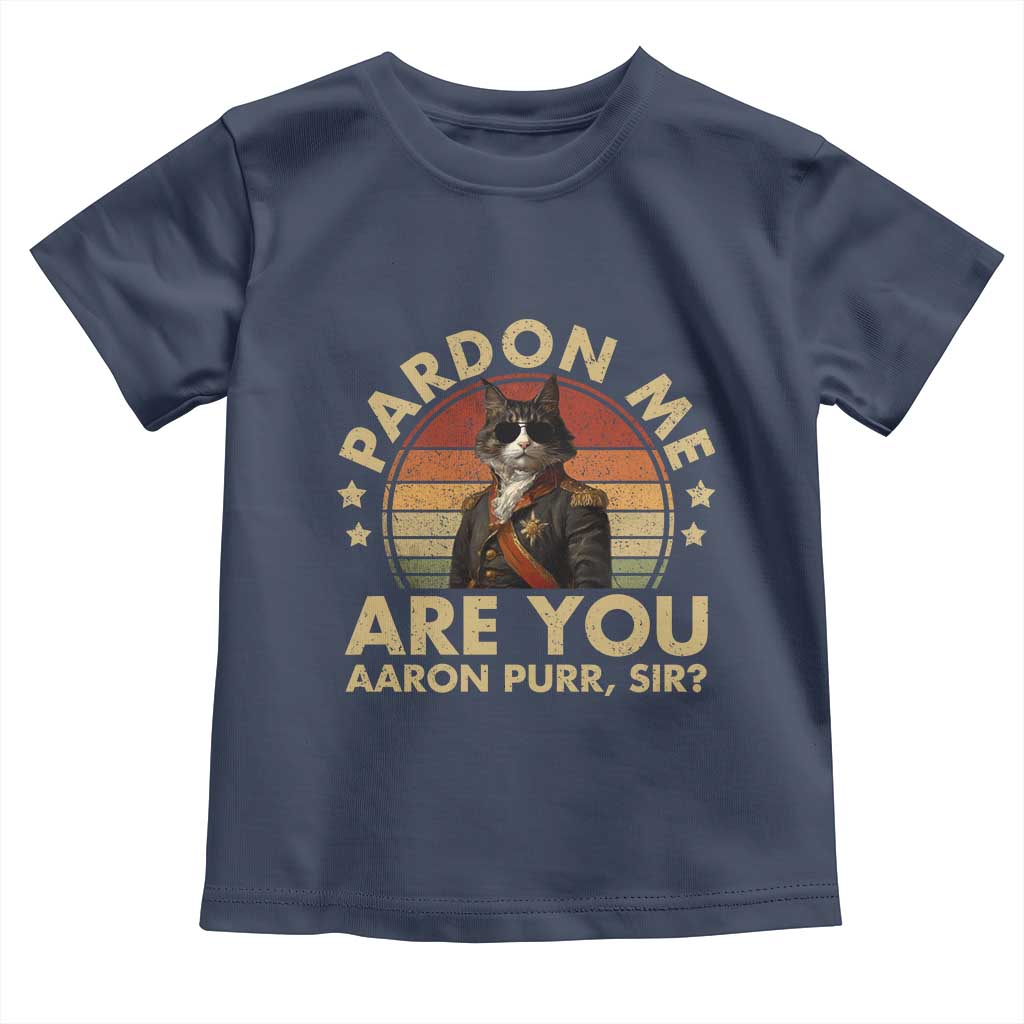 Alexander Hamilton Cat Toddler T Shirt Funny Gifts For Fans Cat Lovers TS10 Navy Print Your Wear