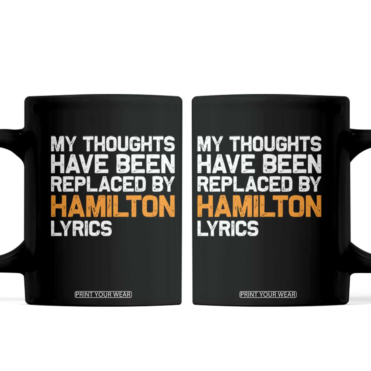 Alexander Hamilton Coffee Mug American Musical Gift TS10 Black Print Your Wear