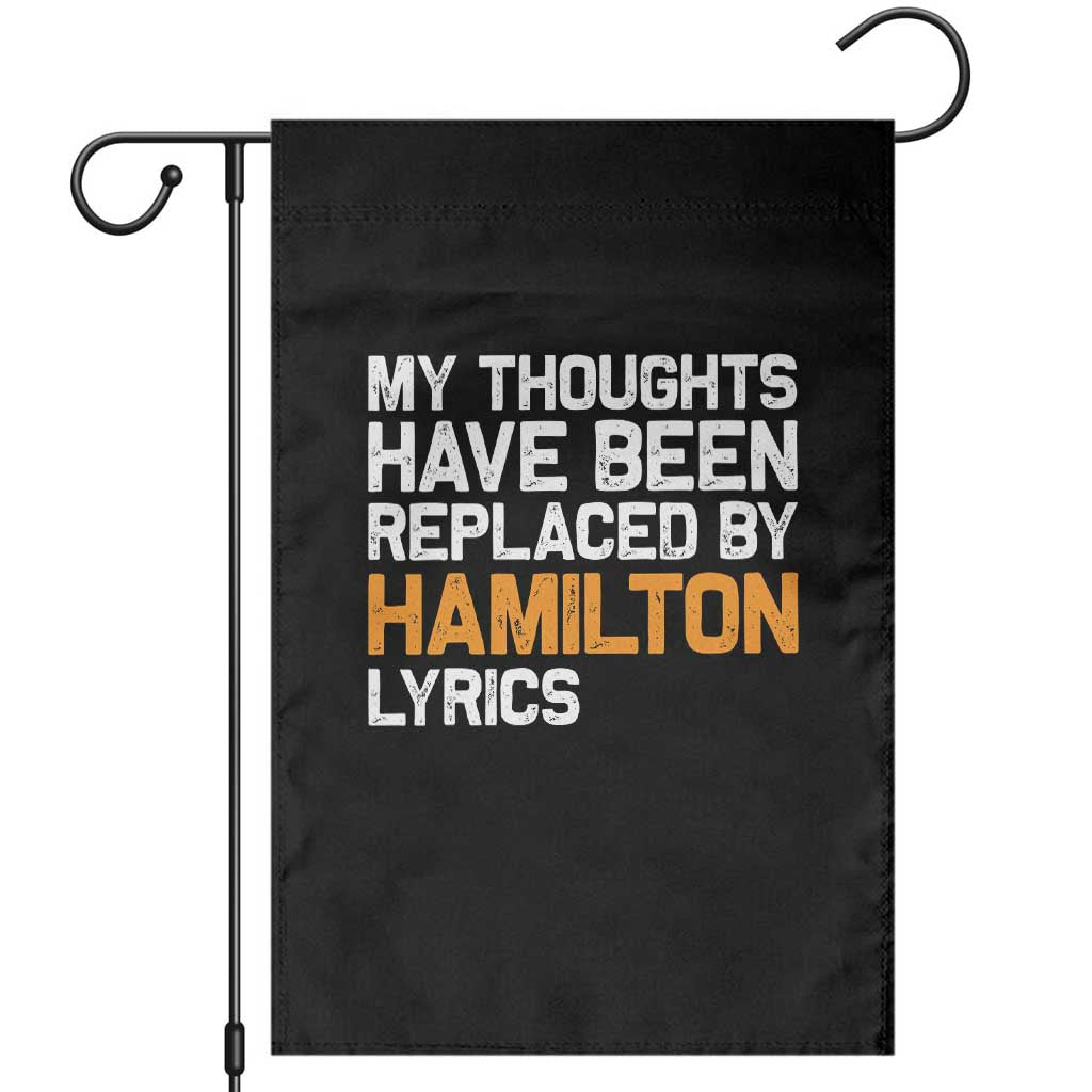 Alexander Hamilton Garden Flag American Musical Gift TS10 Black Print Your Wear