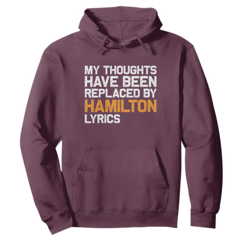 Alexander Hamilton Hoodie American Musical Gift TS10 Maroon Print Your Wear