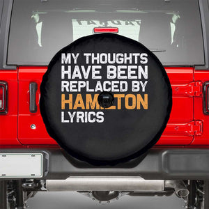 Alexander Hamilton Spare Tire Cover American Musical Gift TS10 Black Print Your Wear