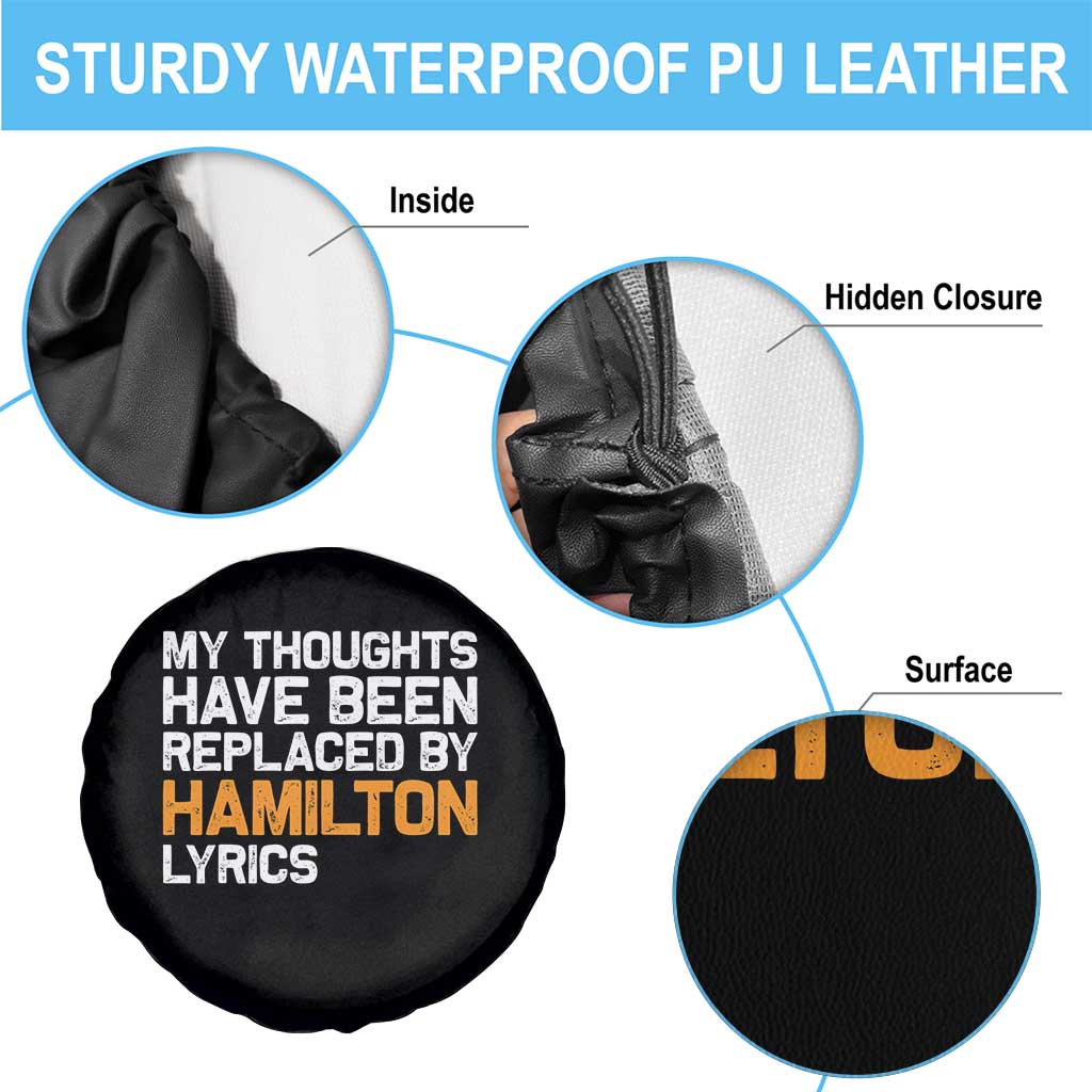 Alexander Hamilton Spare Tire Cover American Musical Gift TS10 Print Your Wear