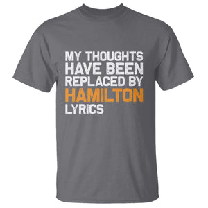 Alexander Hamilton T Shirt American Musical Gift TS10 Charcoal Print Your Wear