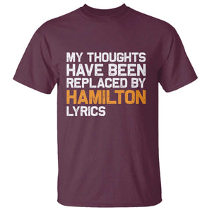 Alexander Hamilton T Shirt American Musical Gift TS10 Maroon Print Your Wear
