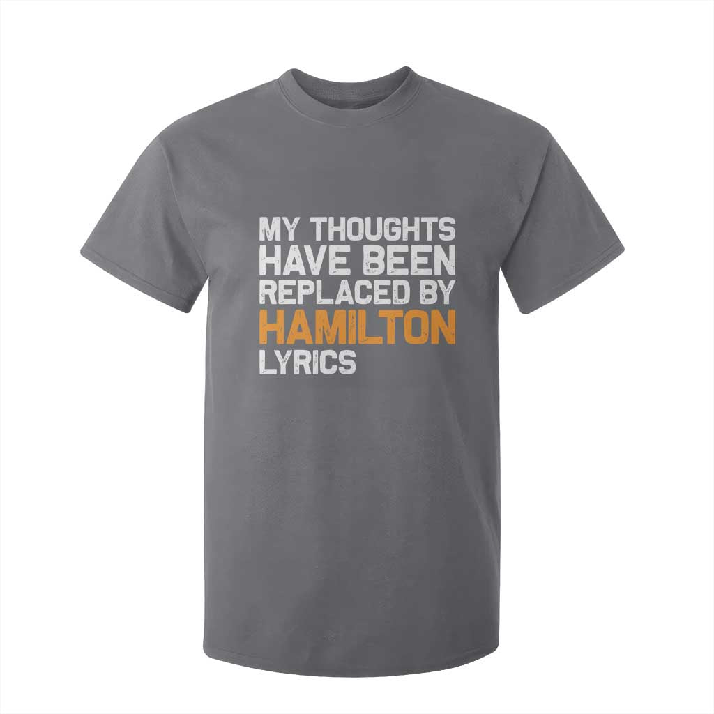 Alexander Hamilton T Shirt For Kid American Musical Gift TS10 Charcoal Print Your Wear