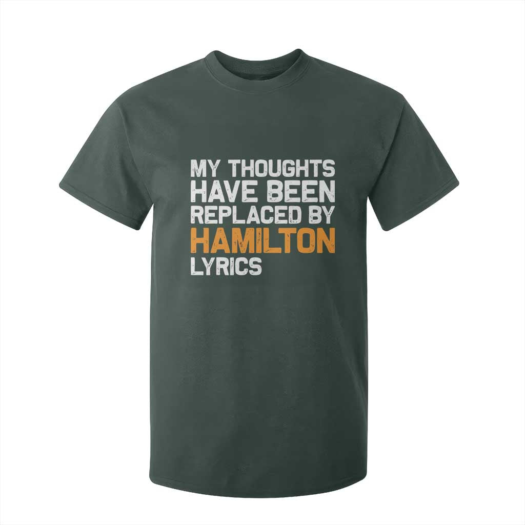 Alexander Hamilton T Shirt For Kid American Musical Gift TS10 Dark Forest Green Print Your Wear