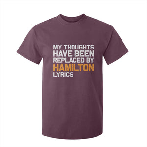 Alexander Hamilton T Shirt For Kid American Musical Gift TS10 Maroon Print Your Wear