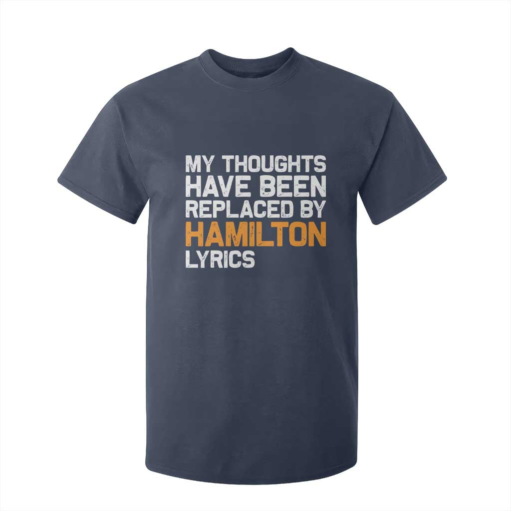 Alexander Hamilton T Shirt For Kid American Musical Gift TS10 Navy Print Your Wear