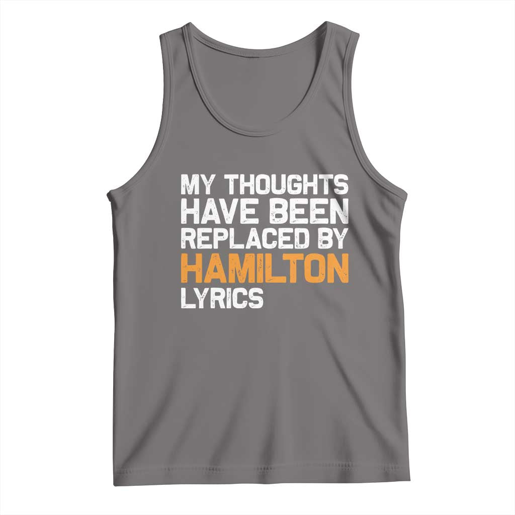 Alexander Hamilton Tank Top American Musical Gift TS10 Deep Heather Print Your Wear