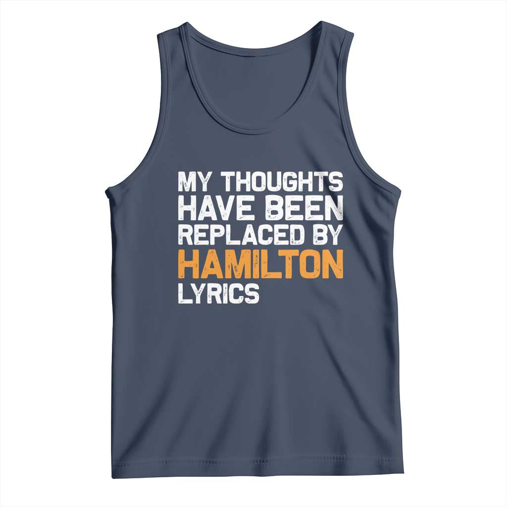 Alexander Hamilton Tank Top American Musical Gift TS10 Navy Print Your Wear