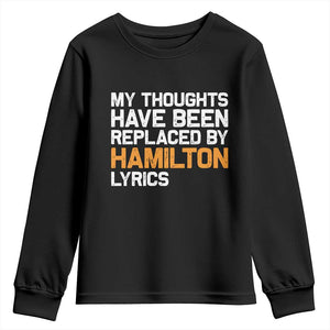 Alexander Hamilton Youth Sweatshirt American Musical Gift TS10 Black Print Your Wear