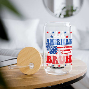 All American Bruh Patriotic 4th Of July Glass Can USA Flag Sunglasses Teens Kids TS10 Print Your Wear