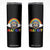 Ally Street Cat Rainbow Raccoon Skinny Tumbler Funny LGBTQ+ Pride Support TS02 Black Print Your Wear