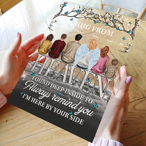 Personalized Always Here By Your Side Acrylic Plaque Memorial Gift, Sympathy Gift CTM Custom - Printyourwear