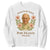 Always in Our Hearts Pope Francis Sweatshirt Viva il Papa 1936-2025 TS02 White Print Your Wear