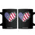 America God Shed His Grace on Thee 4th of July Coffee Mug Patriotic American Flag Cross TS10 Black Print Your Wear
