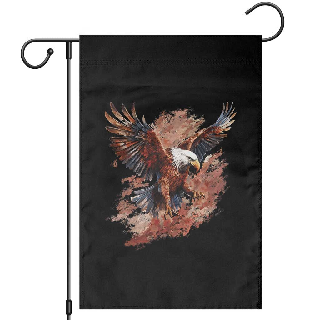 American Bald Eagle Garden Flag Proud Patriotic US Pride 4th Of July TS02 Black Print Your Wear