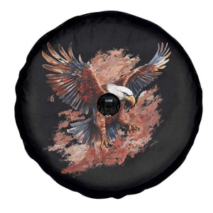 American Bald Eagle Spare Tire Cover Proud Patriotic US Pride 4th Of July TS02 Print Your Wear