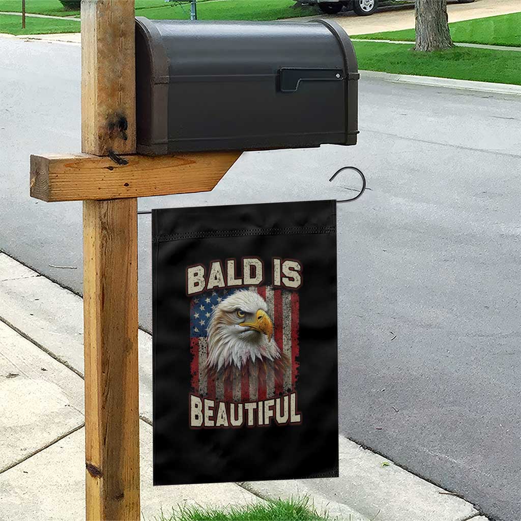 American Flag Bald Eagle Garden Flag Bald Is Beautiful Retro 4th of July Independence Day TS10 Print Your Wear