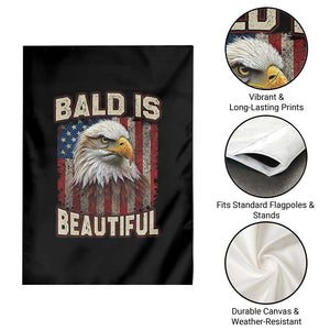 American Flag Bald Eagle Garden Flag Bald Is Beautiful Retro 4th of July Independence Day TS10 Print Your Wear