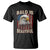 American Flag Bald Eagle T Shirt Bald Is Beautiful Retro 4th of July Independence Day TS10 Black Print Your Wear