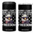 American Flag Eagle 4 in 1 Can Cooler Tumbler Sorry I Cant Hear You Over The Sound Of My Freedom TS10 One Size: 16 oz Black Print Your Wear