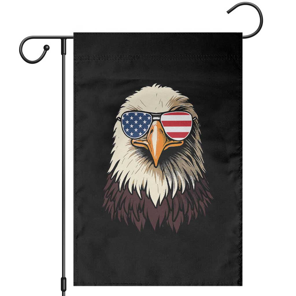 American Flag Patriotic Eagle Garden Flag 4th of July TS10 Black Print Your Wear