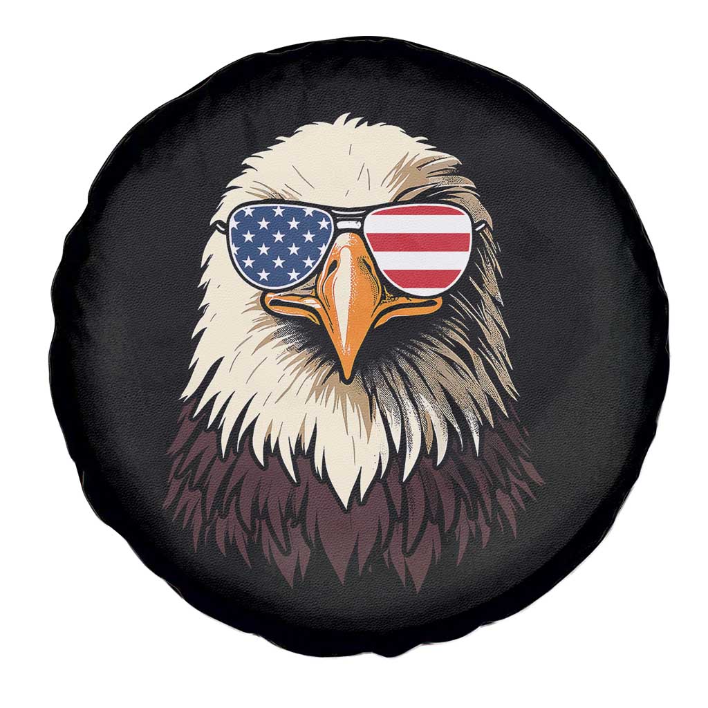 American Flag Patriotic Eagle Spare Tire Cover 4th of July TS10 Print Your Wear