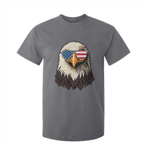 American Flag Patriotic Eagle T Shirt For Kid 4th of July TS10 Charcoal Print Your Wear
