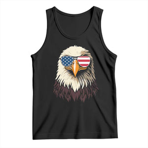 American Flag Patriotic Eagle Tank Top 4th of July TS10 Black Print Your Wear