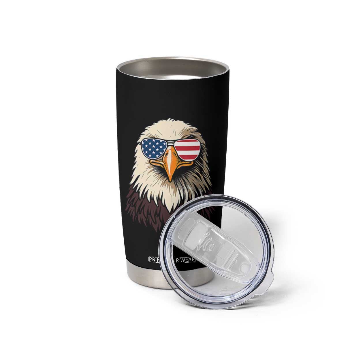 American Flag Patriotic Eagle Tumbler Cup 4th of July TS10 Print Your Wear