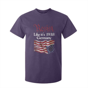 American Flag Resist T Shirt For Kid Like It's 1938 Germany TS02 Purple Print Your Wear