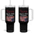 American Flag Resist Tumbler With Handle Like It's 1938 Germany TS02 One Size: 40 oz Black Print Your Wear