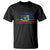 American Haitian Haiti USA Flag T Shirt TS11 Black Print Your Wear