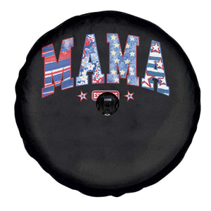 American Mama Est 2025 Spare Tire Cover 4th of July Pregnancy Reveal TS10 Print Your Wear