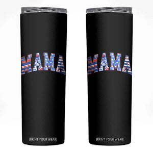 American Mama Skinny Tumbler 4th of July TS10 Black Print Your Wear