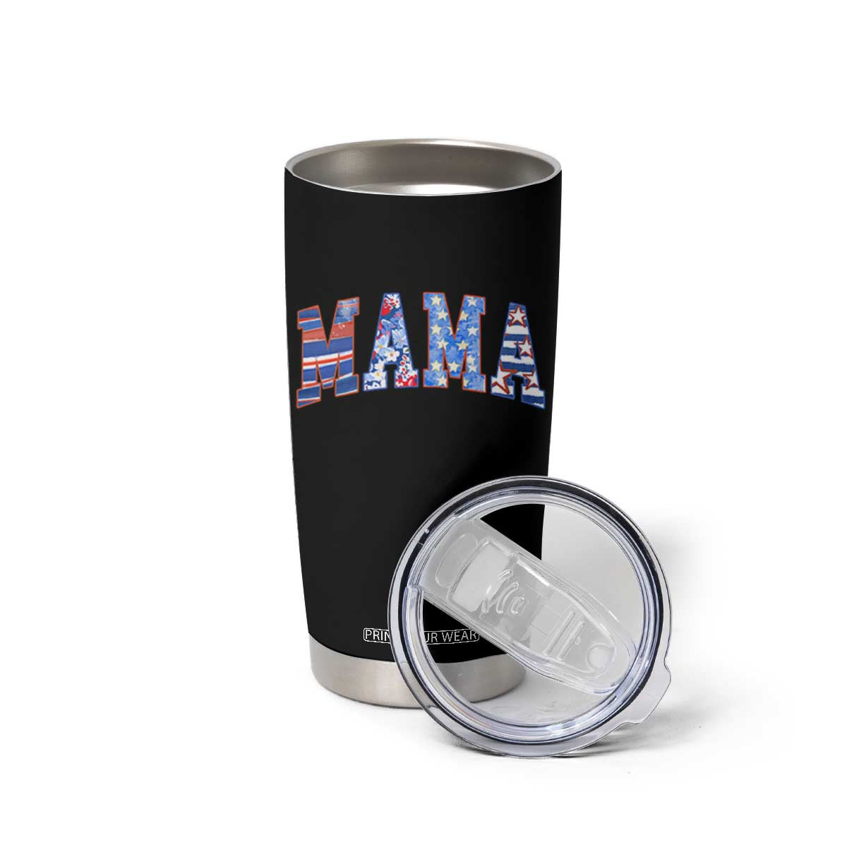 American Mama Tumbler Cup 4th of July TS10 Print Your Wear