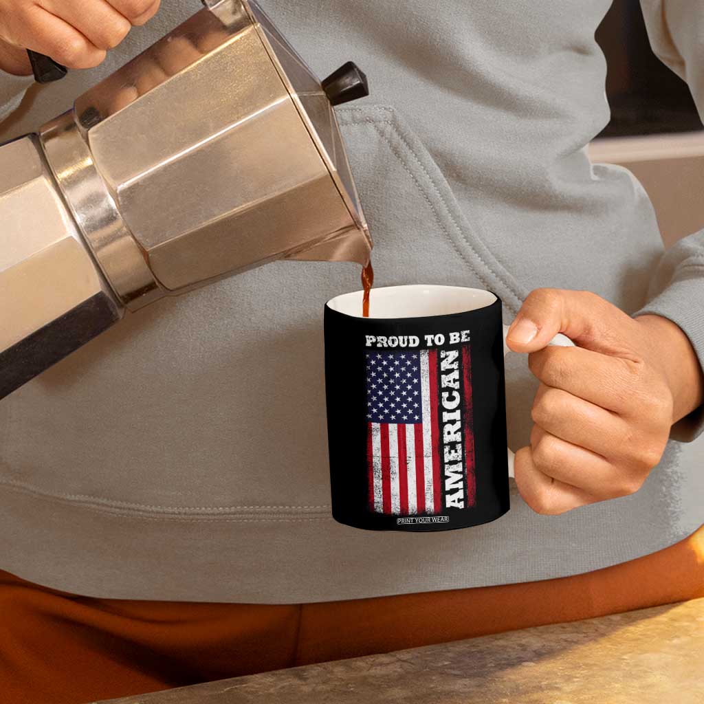 American Patriot Coffee Mug US Citizen Est 2025 Proud To Be American TB09 Print Your Wear