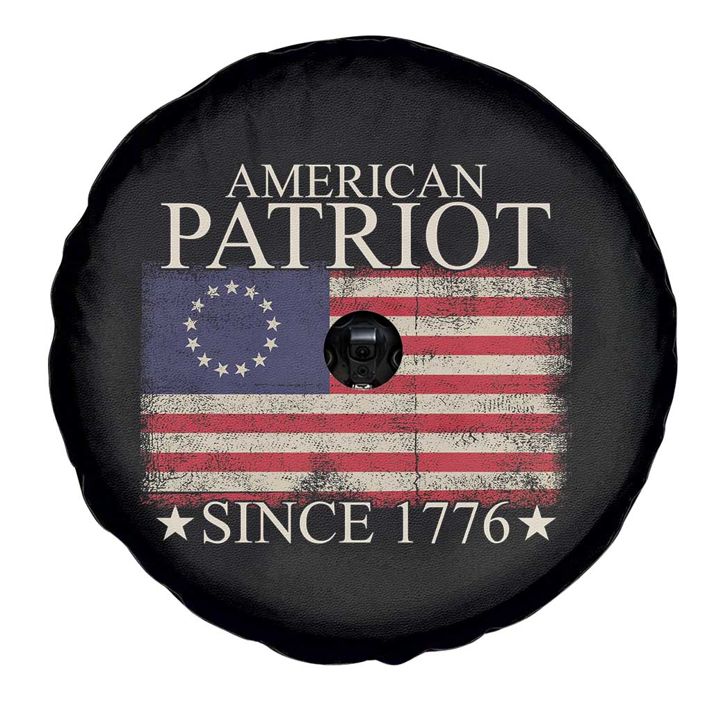 American Patriot Since 1776 Betsy Ross Flag Spare Tire Cover TS02 Print Your Wear